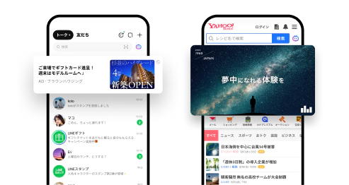 ディスプレイ広告の配信イメージ