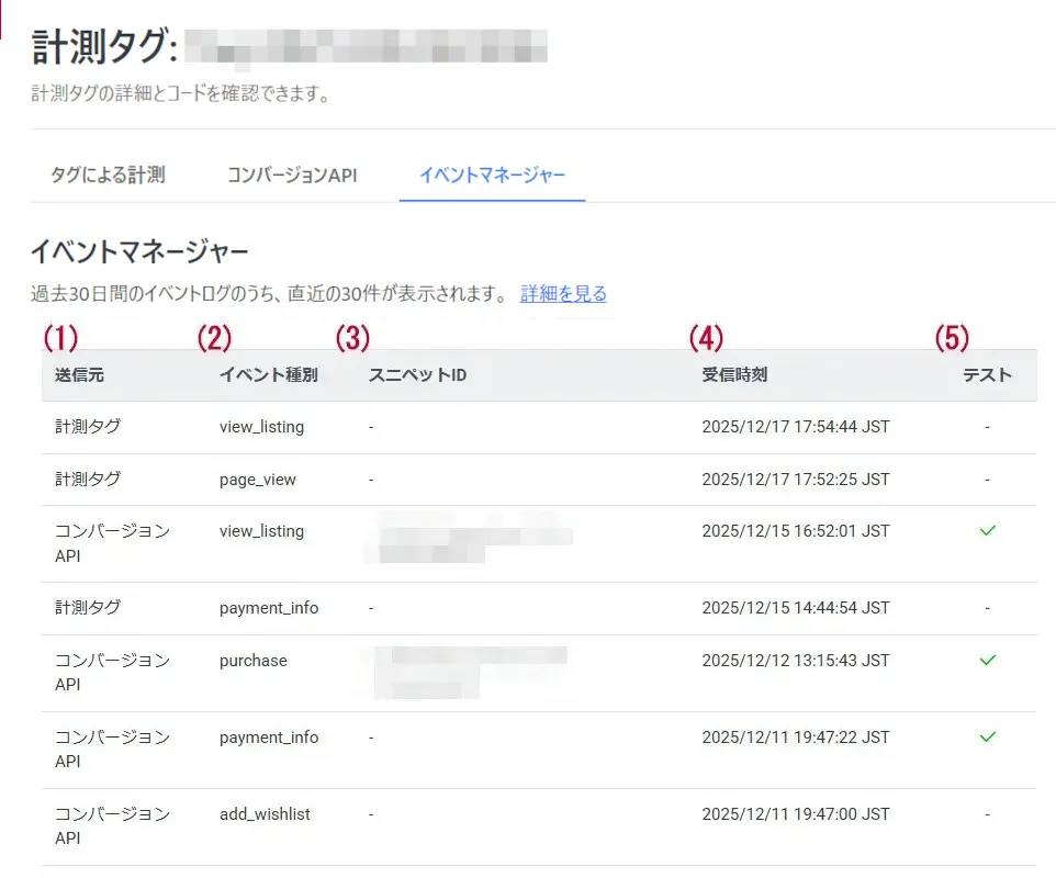 イベントログ