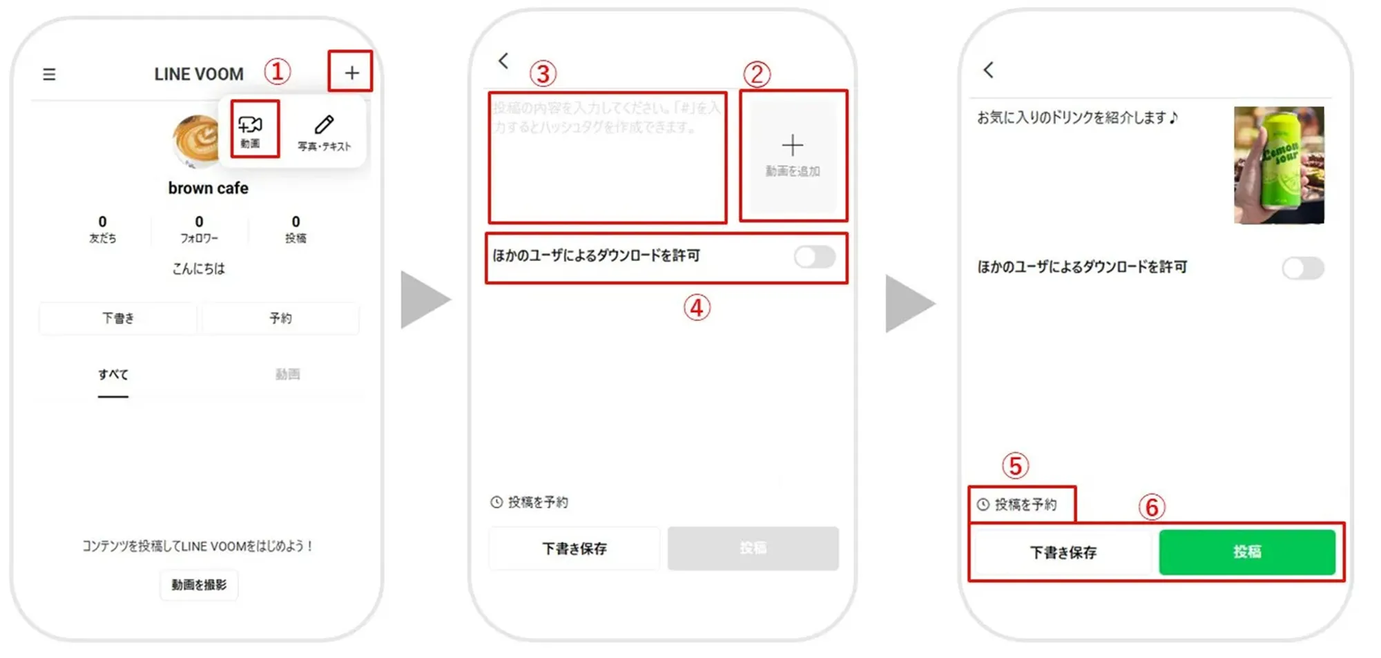 合馬公式アカウント1ページ LINE公式アカウント （LINE Official Account Manager） 投稿を作成