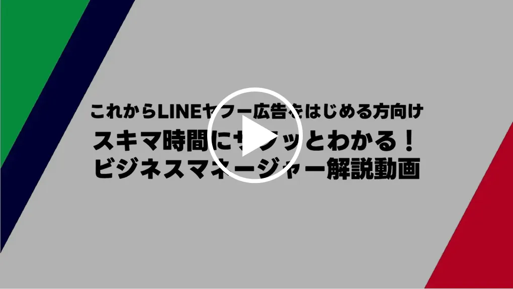 ビジネスマネージャー解説動画